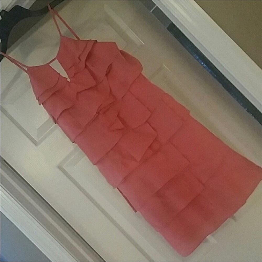 Coral ruffle/sheath dress bundle!